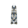 Midnight Orchid Open-Back Dress