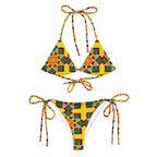 Afro Wave Summer wear- Padded String Bikini SET